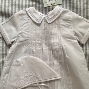 6-9m NWT Feltman Brothers Christening Baptism Gown